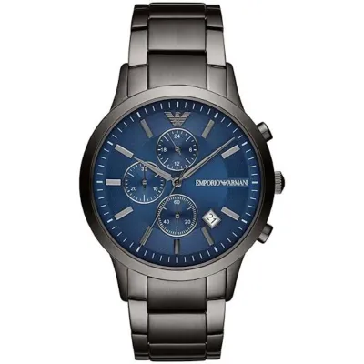 Emporio Armani Renato Chronograph Quartz Blue Dial Men's Watch AR11215